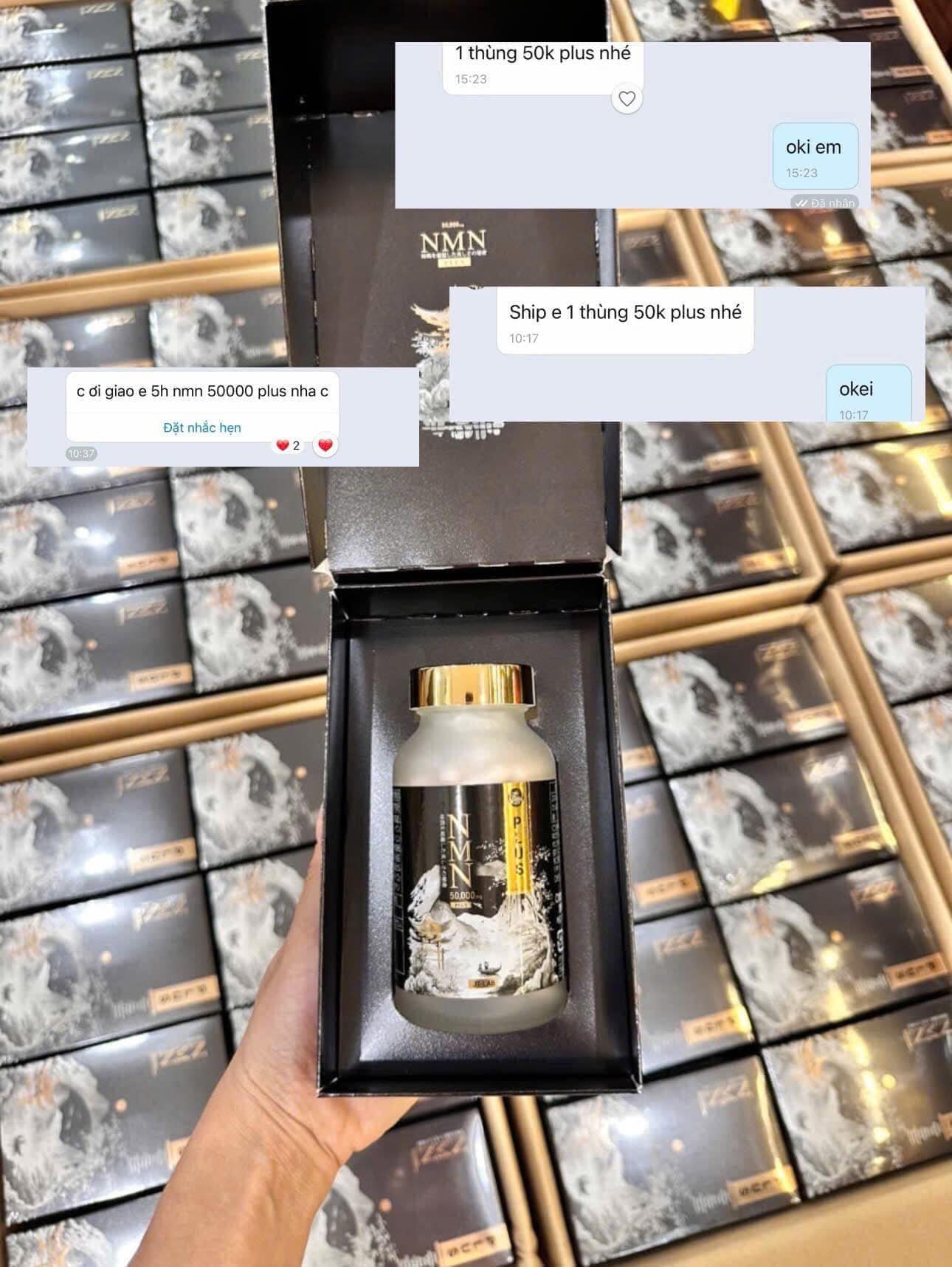 Tăng Cường Sức Khỏe và Lão Hóa Chậm Với NMN 50,000 Plus Chính Hãng Nhật Bản