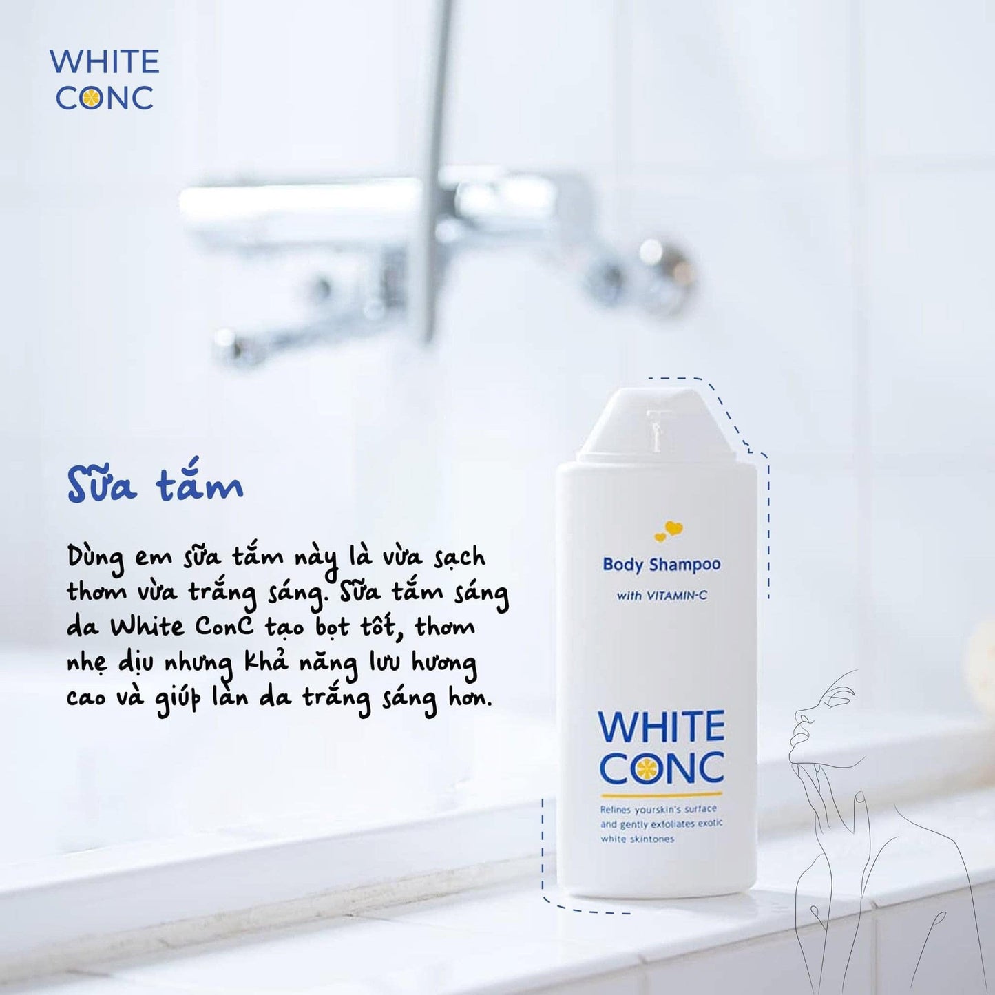 Sữa Tắm White Conc Body