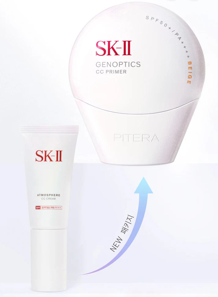 SK-II CC Cream chống nắng 50+++SK-II SK2 Genoptics Airy UV Cream SPF50+PA++++ 30g (2025' New)